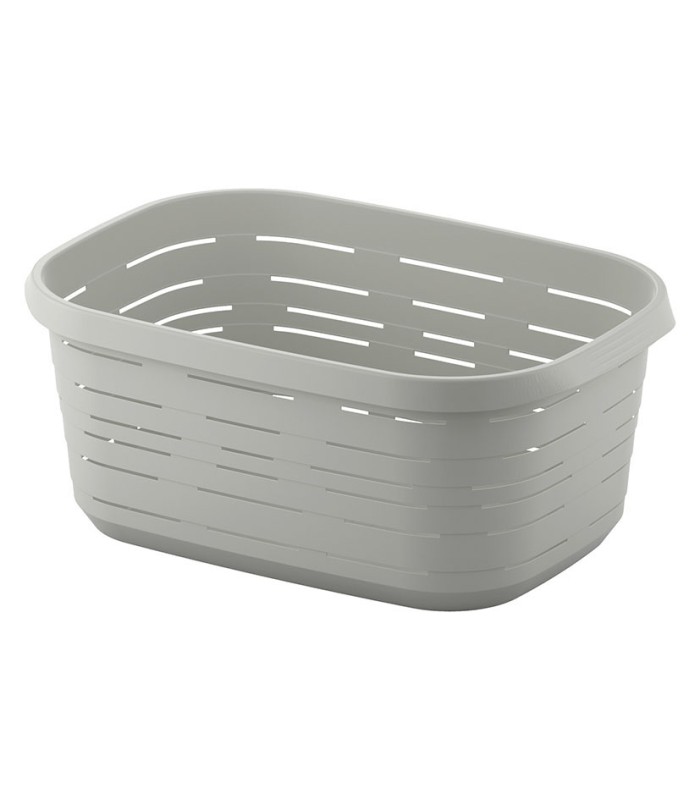 CESTA ROPA 48L.63X43X26CM.CREMA.SIGNATUR
