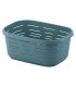 CESTA ROPA 48L.63X43X26CM.AZUL.SIGNATURE