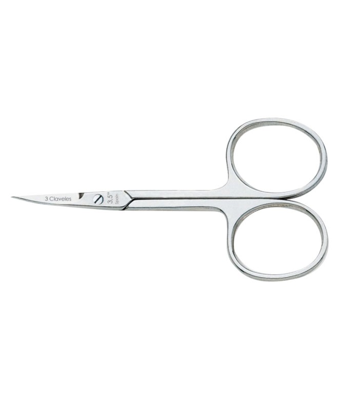 TIJERA MANICURA TRES CLAVELES,CURVA