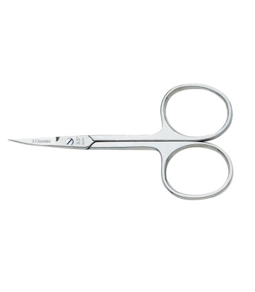 TIJERA MANICURA TRES CLAVELES,CURVA