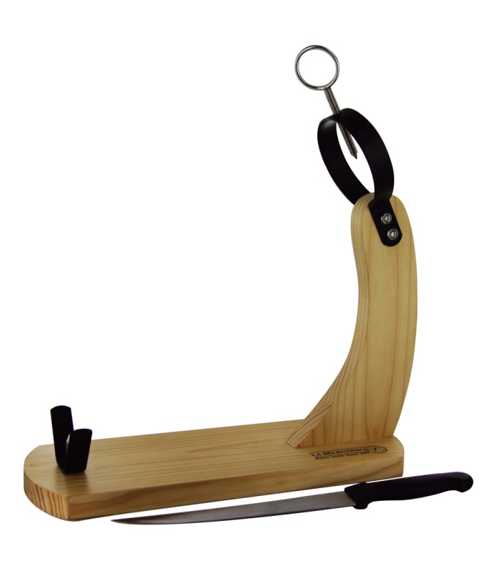 JAMONERO MADERA + CUCHILLO