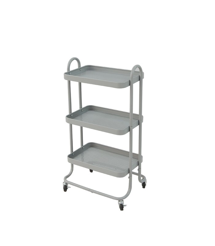 CARRITO C/RUEDAS COMIS GRIS