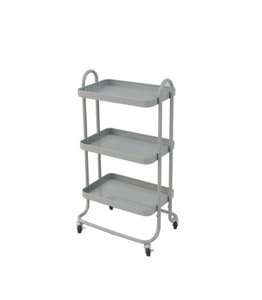 CARRITO C/RUEDAS COMIS GRIS