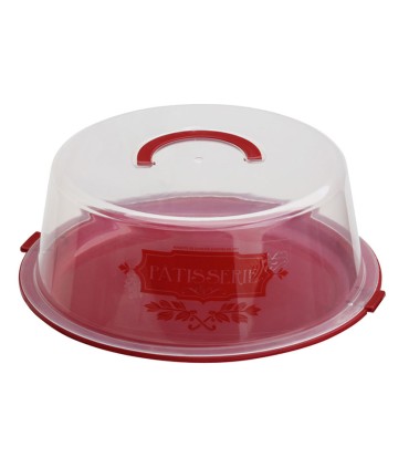 PORTATARTAS PLASTICO 30 CM. CON ASA