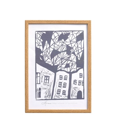 MARCO FOTO 21X30 CM. NATURAL