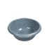 BARREÑO REDONDO 36CM. GRIS AZUL HABITEX
