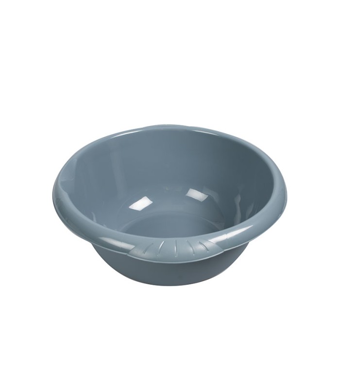 BARREÑO REDONDO 36CM. GRIS AZUL HABITEX