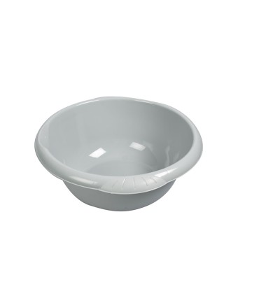 BARREÑO REDONDO 36CM. GRIS CLARO HABITEX