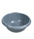 BARREÑO REDONDO 42CM. GRIS AZUL HABITEX