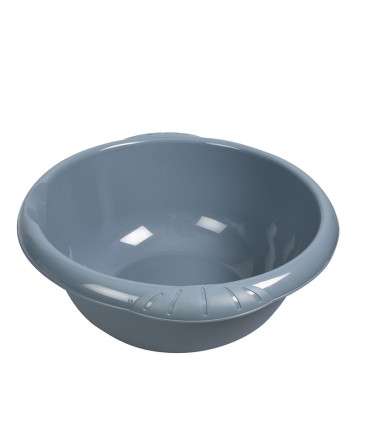 BARREÑO REDONDO 42CM. GRIS AZUL HABITEX