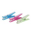 PINZAS ROPA. PACK 12 PZAS. PLASTICO