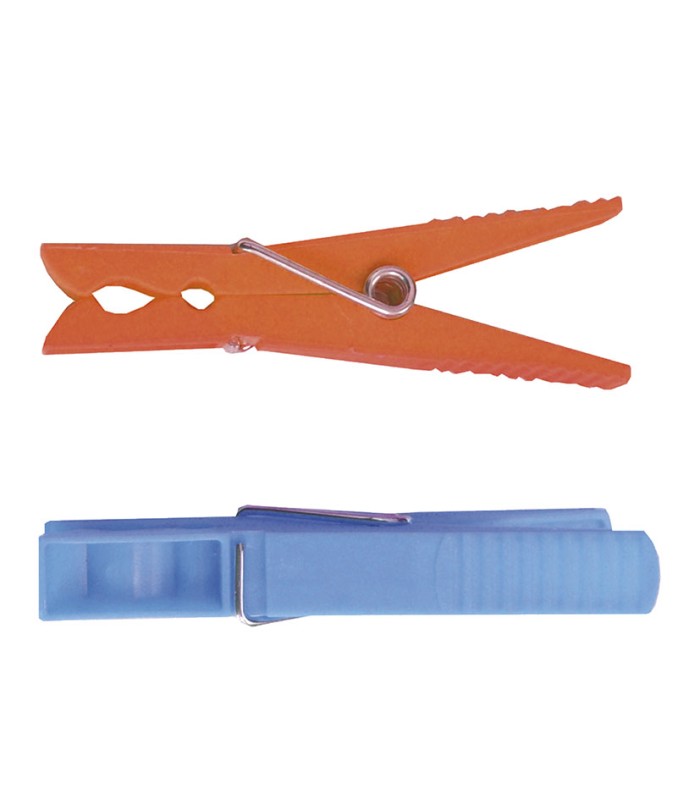 PINZAS ROPA. PACK 12 PZAS.PLAST.XL HABIT