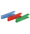PINZAS ROPA. PACK 24 PZAS. PLASTICO