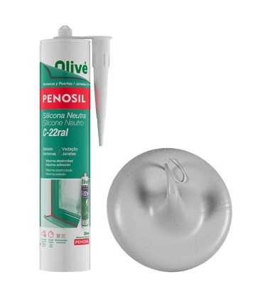 SILICONA NEUTRA C-22 GRIS CINZA 300ML