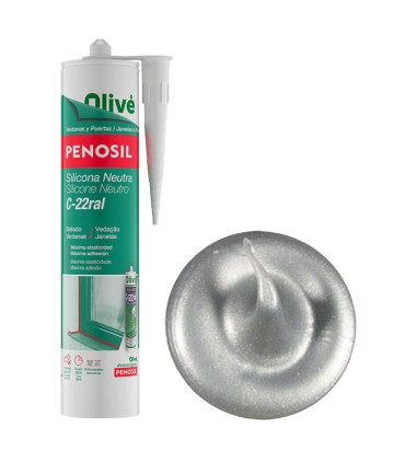 SILICONA NEUTRA C-22 ALUMINIO 300ML