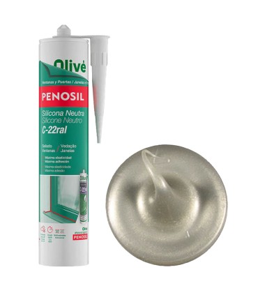 SILICONA NEUTRA C-22 INOX DORADO 300ML