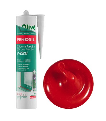 SILICONA NEUTRA C-22 ROJO R3000 300ML