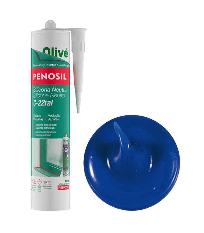 SILICONA NEUTRA C-22 AZUL R5010 300ML