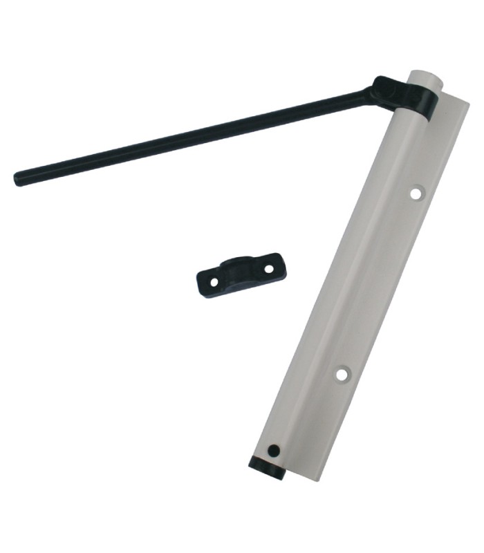 MUELLE CIERRAPUERTAS BRAZO. PLATEADO.