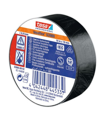 CINTA AIS.TESAFLEX 19X10M.NG.TESA