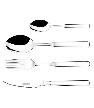 CUBIERTOS ACERO INOX MILAN ESTUCHE 24 PZ