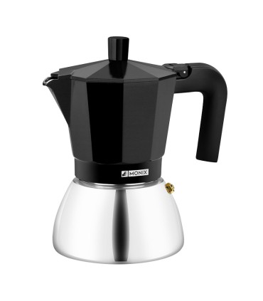 CAFETERA INDUCCION INOX BLACK 9 TAZAS