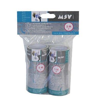 CEPILLO ADHESIVO 5M. 2 RECAMBIOS ADHES.