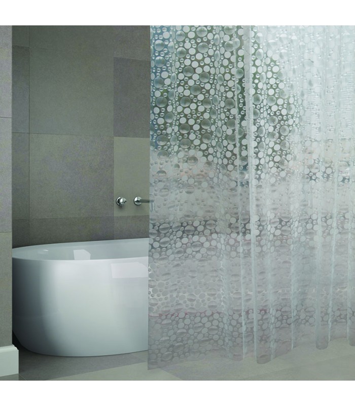 CORTINA BAÑO PVC 180X200CM.EVA COPENHAG