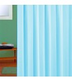 CORTINA BAÑO POLIESTER 180X200CM.AZUL