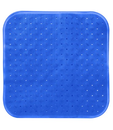 ALFOMBRA BAÑERA CLASSIC 54X54CM. AZULON