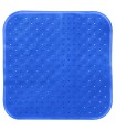ALFOMBRA BAÑERA CLASSIC 54X54CM. AZULON