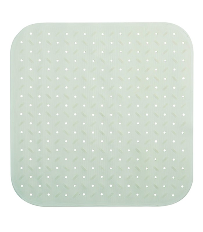 ALFOMBRA BAÑERA CLASSIC 54X54CM. BLANCO