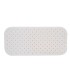 ALFOMBRA BAÑERA CLASSIC 36X76CM. BLANCA