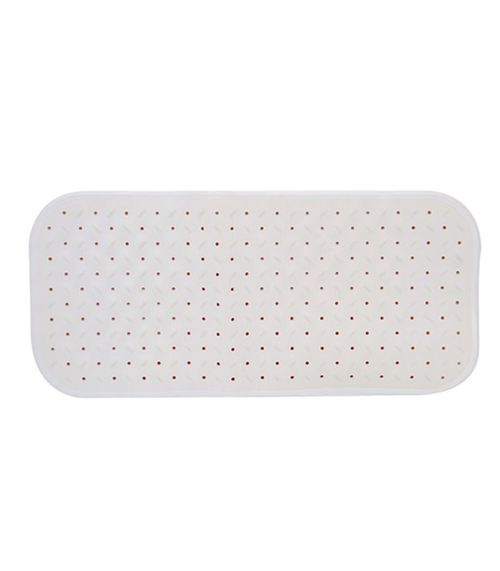 ALFOMBRA BAÑERA CLASSIC 36X76CM. BLANCA