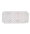 ALFOMBRA BAÑERA CLASSIC 36X76CM. BLANCA