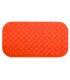 ALFOMBRA BAÑERA CLASSIC 36X76CM. NARANJA