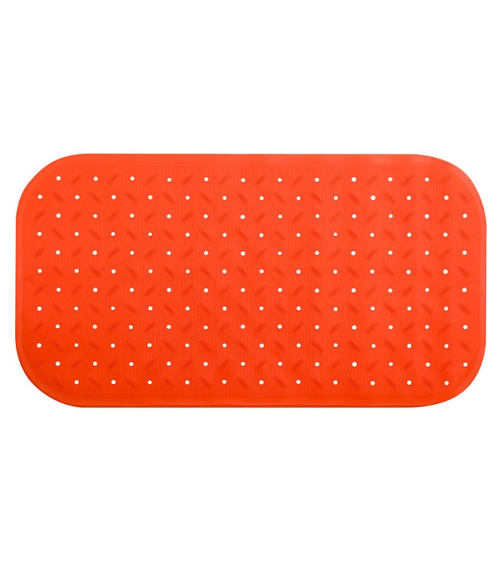 ALFOMBRA BAÑERA CLASSIC 36X76CM. NARANJA