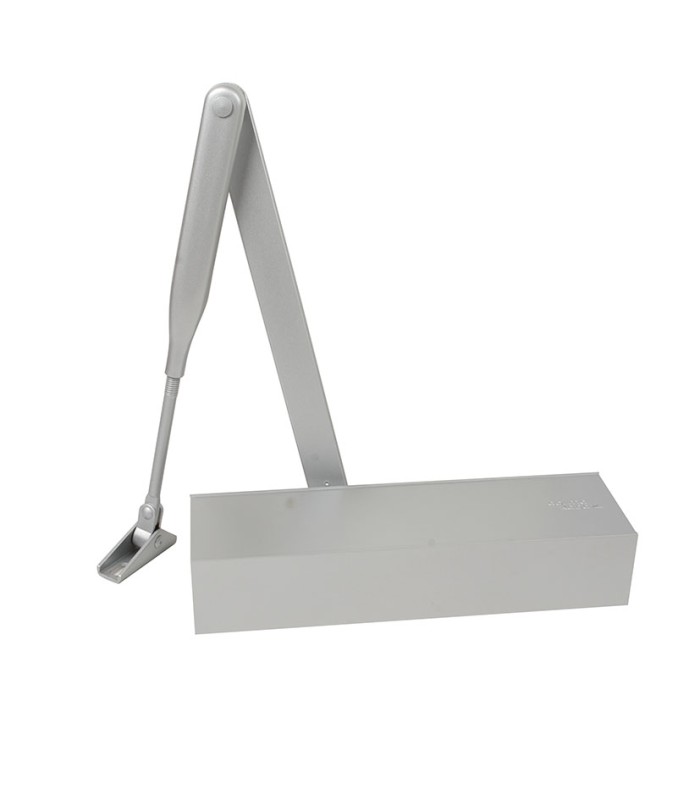 CIERRAPUERTAS TS71. PLATEADO.