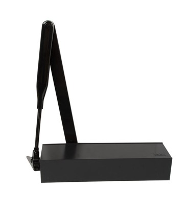 CIERRAPUERTAS TS71. BRAZO RETEN. NEGRO