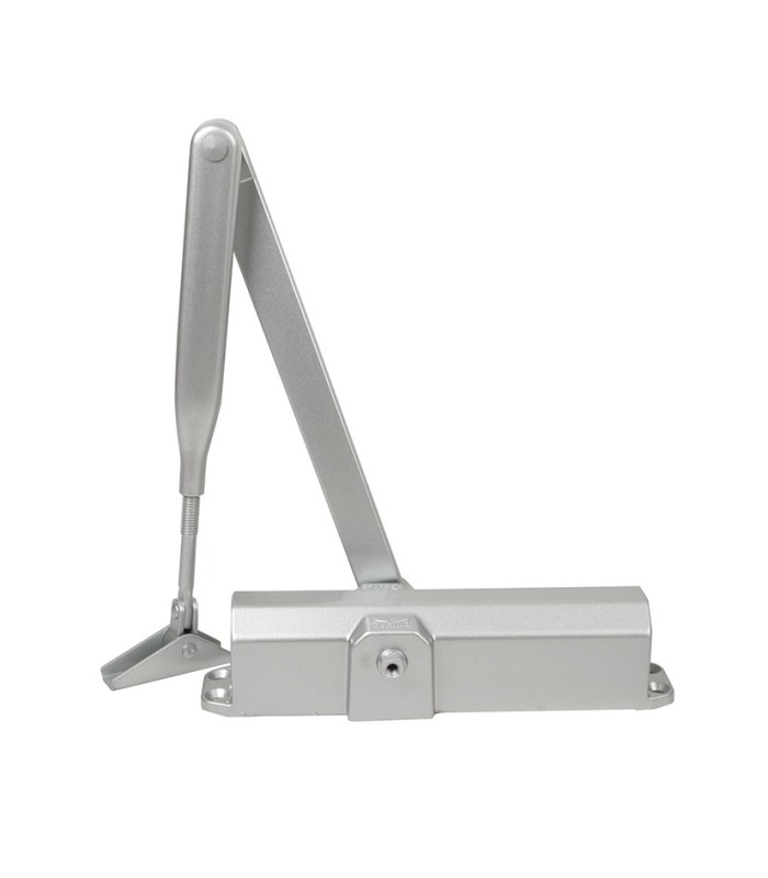 CIERRAPUERTAS TS COMPACT. PLATA.