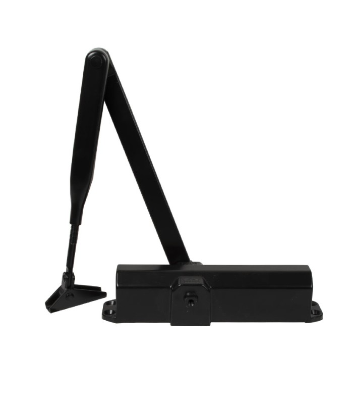 CIERRAPUERTAS TS COMPACT. NEGRO.