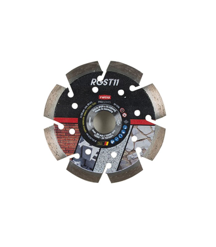 DISCO SEGM.LASER RGST11 Ø125MM.RATIO PRO