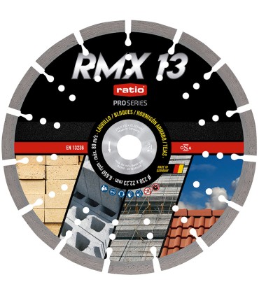 DISCO SEGM.LASER RMX13 230MM.RATIO