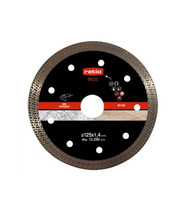 DISCO TURBO PORCELANICO Ø125 BASIC RATIO