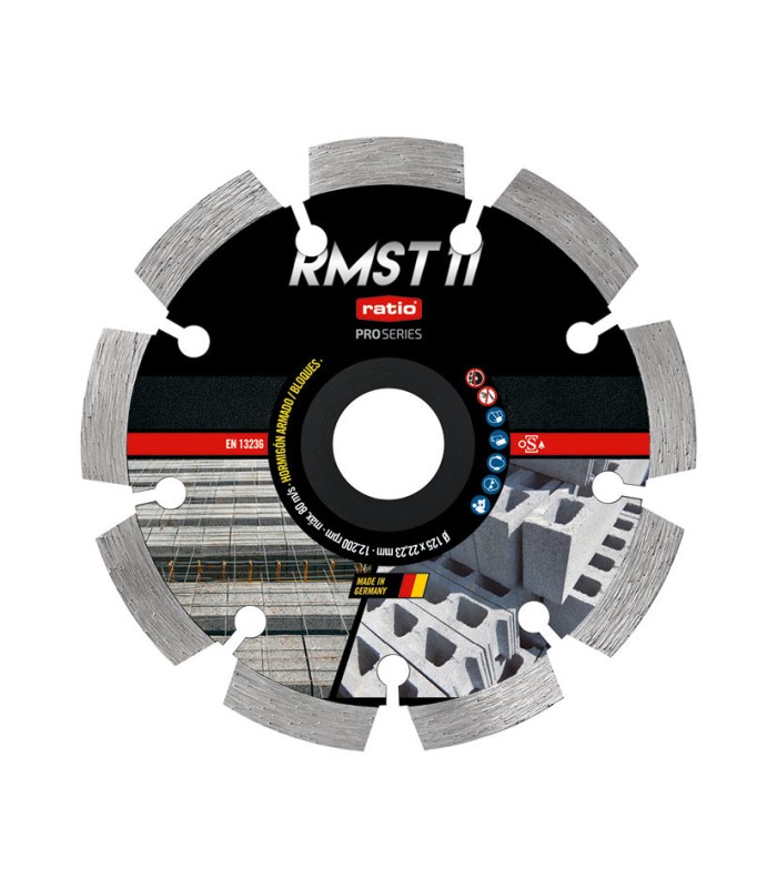 DISCO SEGM.LASER RMST11 125 MM.RATIO