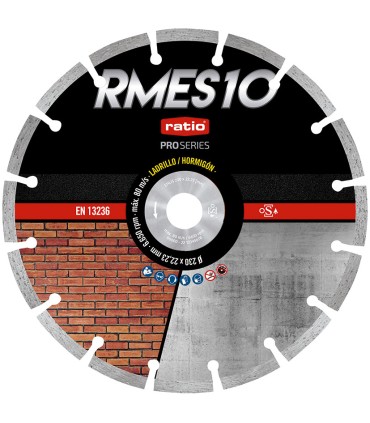 DISCO SEGM.LASER RMES10 230MM.RATIO