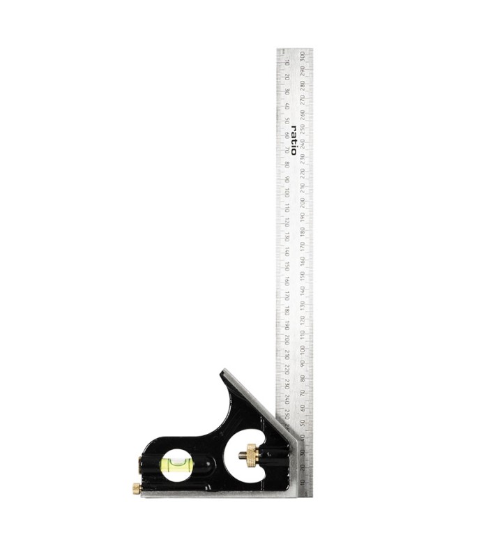 ESCUADRA COMBINADA 30CM.RATIO