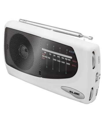 RADIO PORTÁTIL AM/FM  ELBE RF-52-SOB