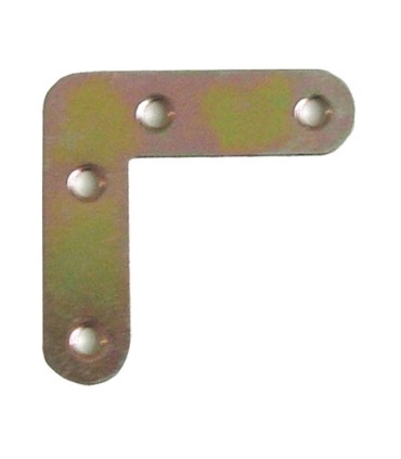 ESCUADRA PLANA. BICROMATADA. 60x60 MM.