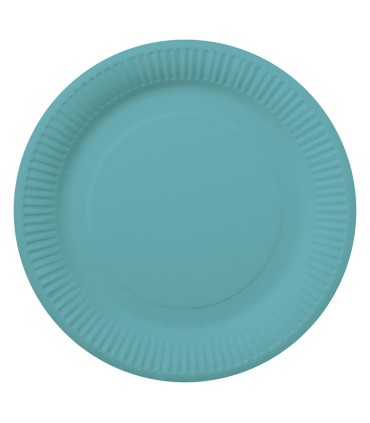DISPLAY 12 PACKS 12 PLATOS 23CM. AZUL